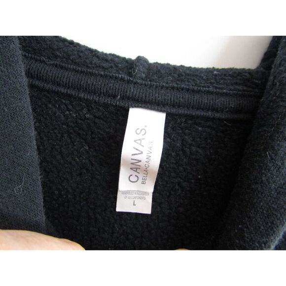 Canvas channel zero butcher's Block black Womens Large hoodie - Picture 3 of 5